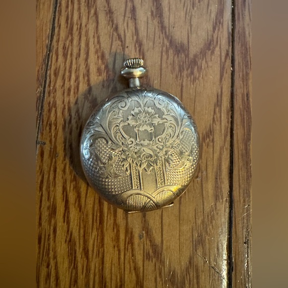 Elgin Other - Antique Gold Elgin Pocket Watch Pendant